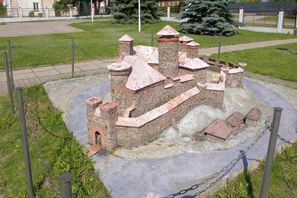 Rezekne Castle model
