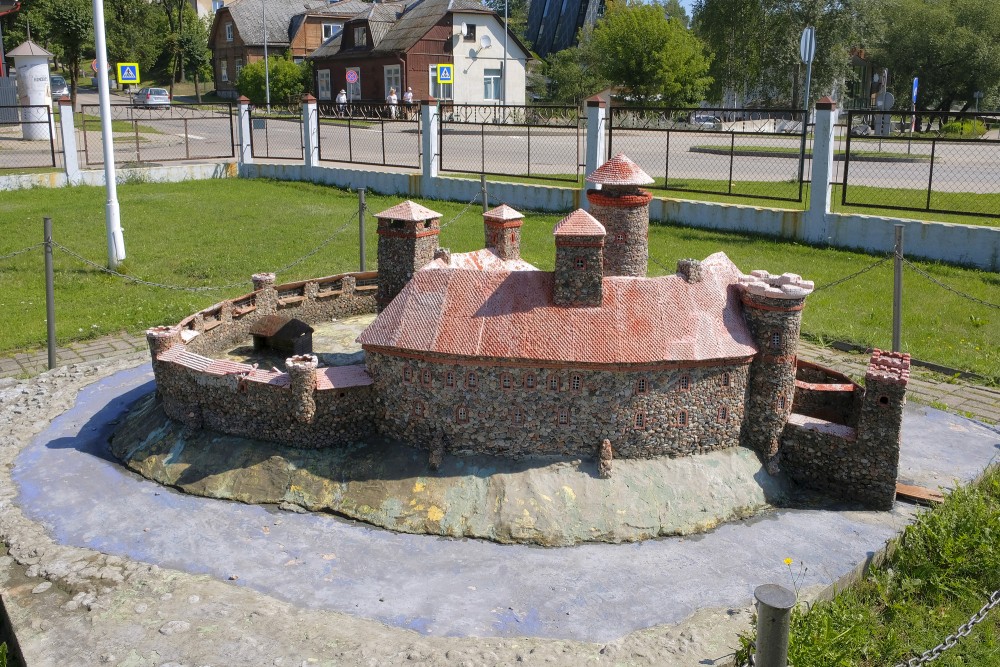 Rezekne Castle model