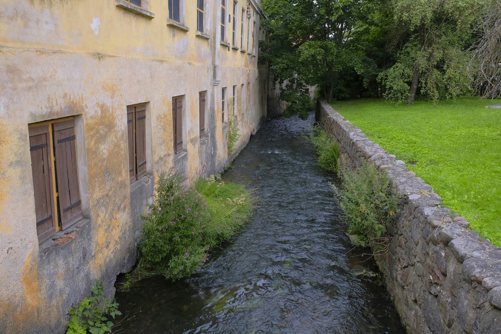 Alekšupīte River near Skolas Street