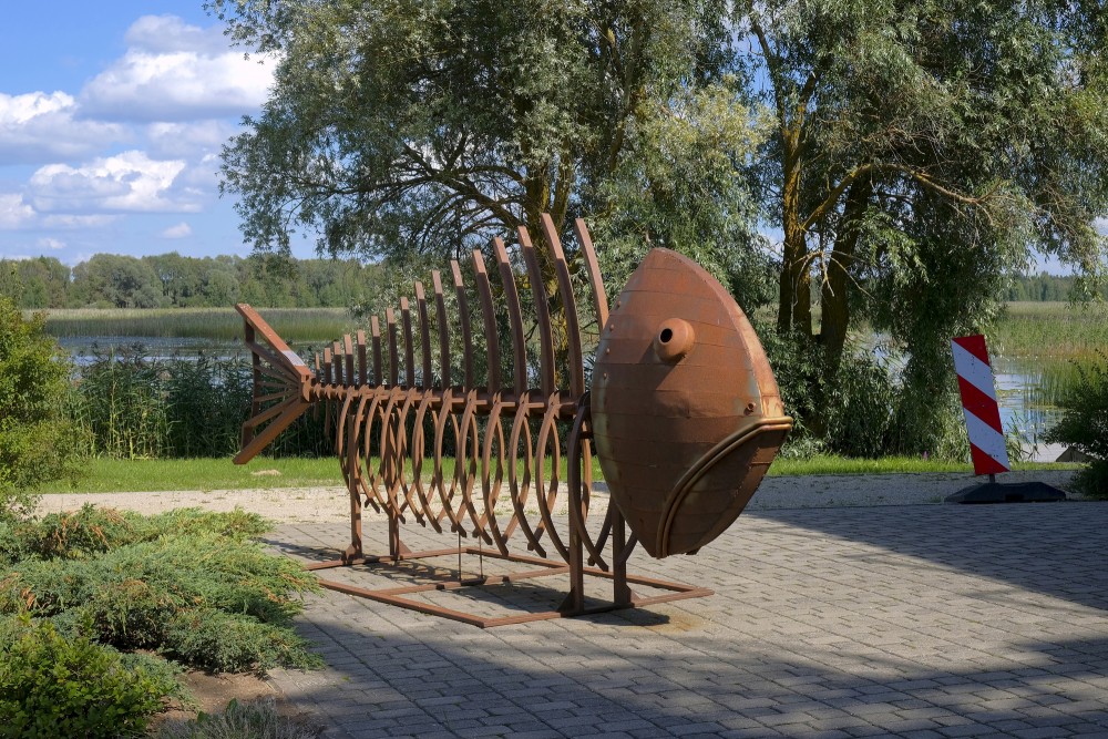 Environmental object near water tourism development center "Bāka"
