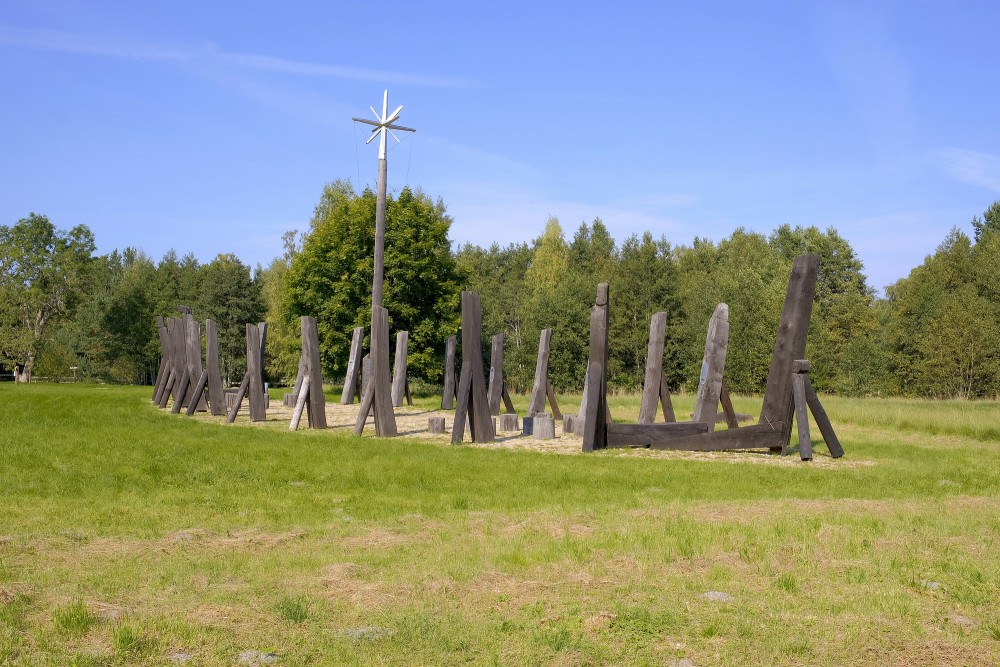 Sculpture "The century of sailing ships"