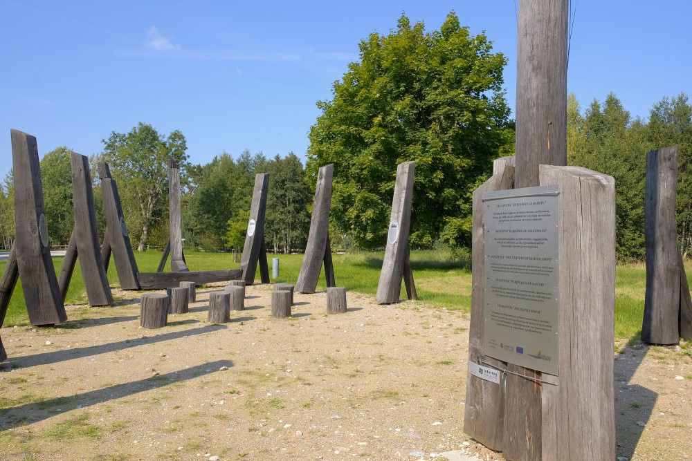 Sculpture "The century of sailing ships" (Miķeļtornis)