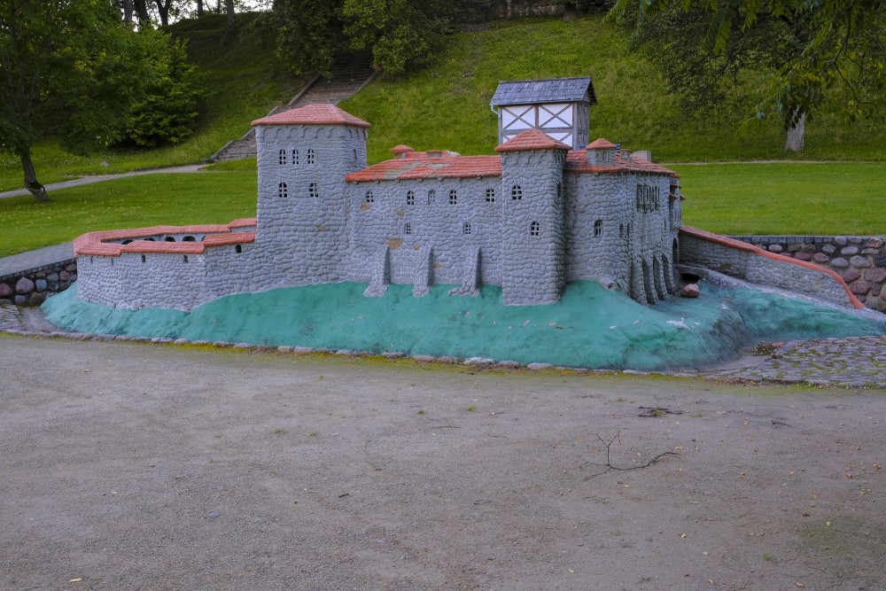 Kandava Castle model