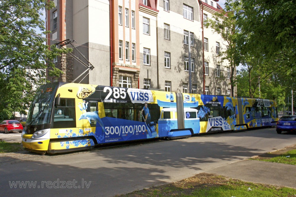 Tramvajs Rīgā