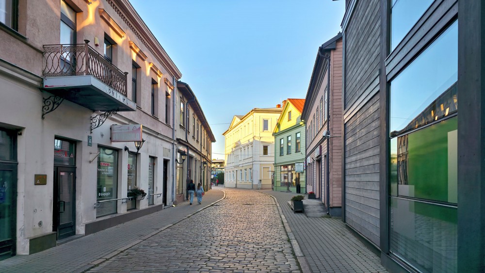 Vecliepāja, Zivju iela