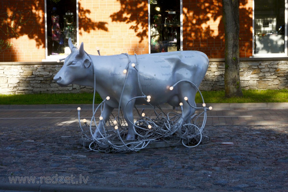 Cow of Light, Ventspils, Latvia