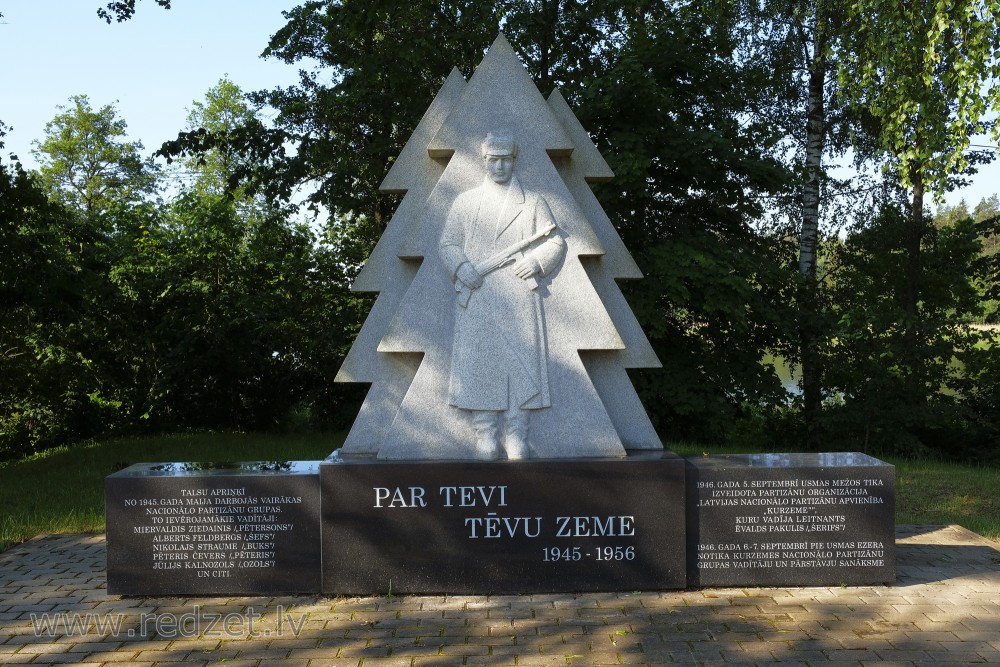 Memorial to the National Resistance Movement, Latvia