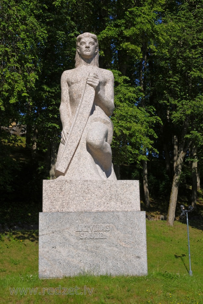 Monument "Koklētājs", Talsi, Latvia