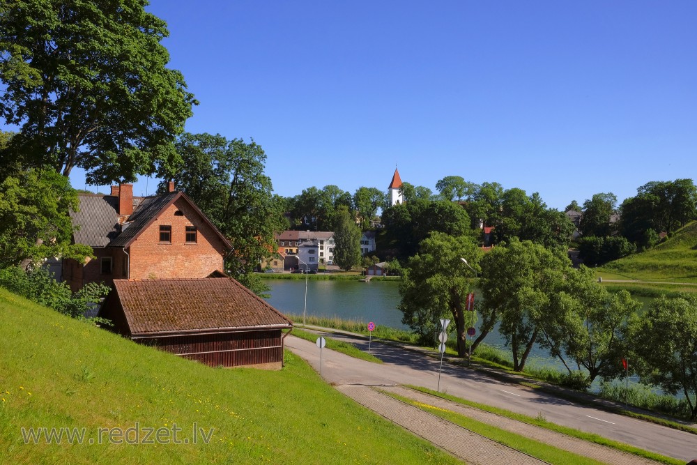 Skats uz Talsiem no Ķēniņkalna