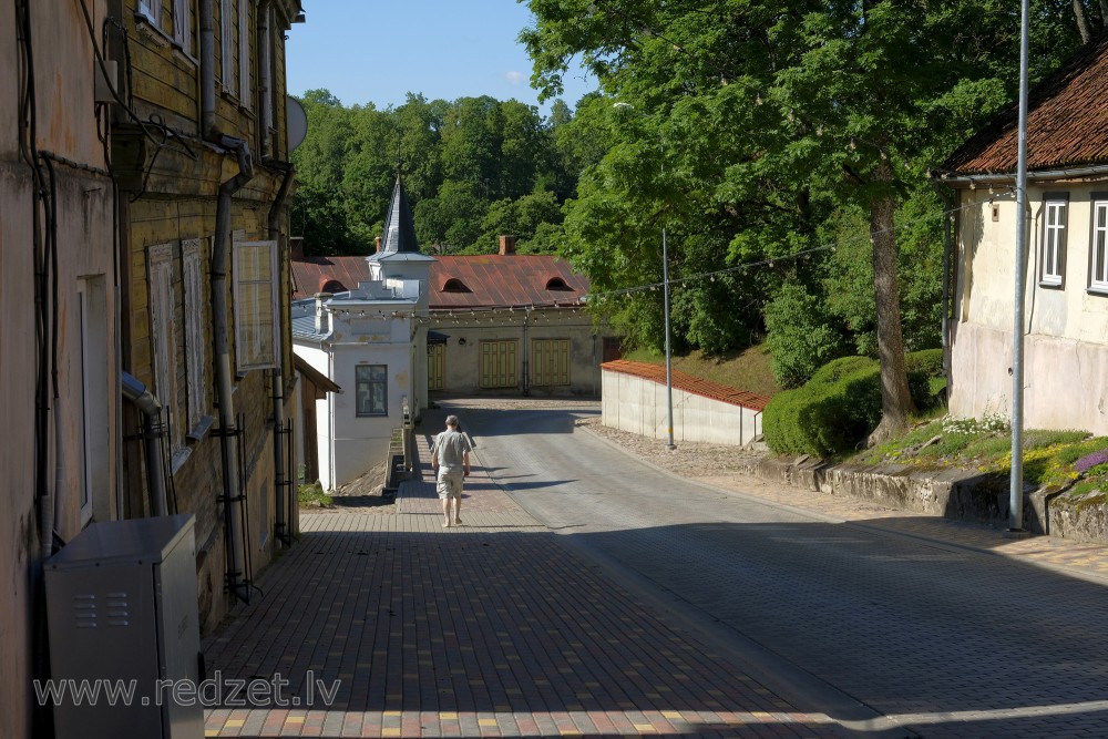 Historical centre of Talsi, Latvia