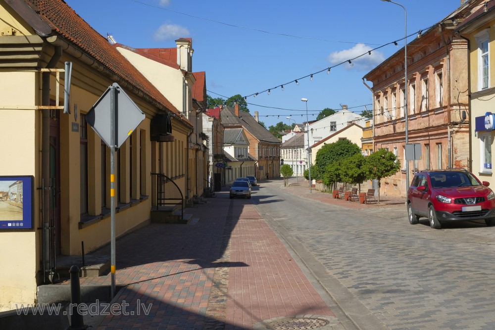 Historical centre of Talsi, Latvia