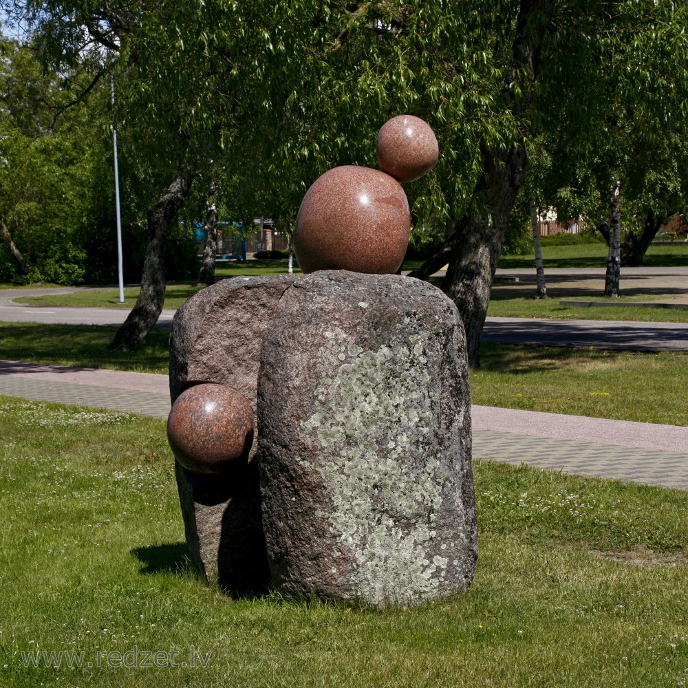 Pauls Jaunzems, skulptūra "Atspulgs"