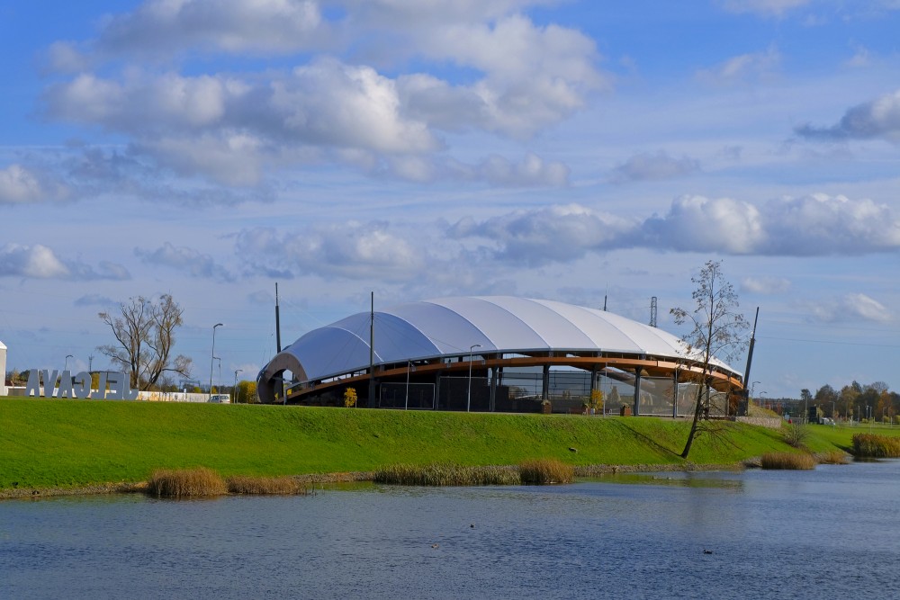 Open-air Concert Hall "Mītava" on Pasta Island