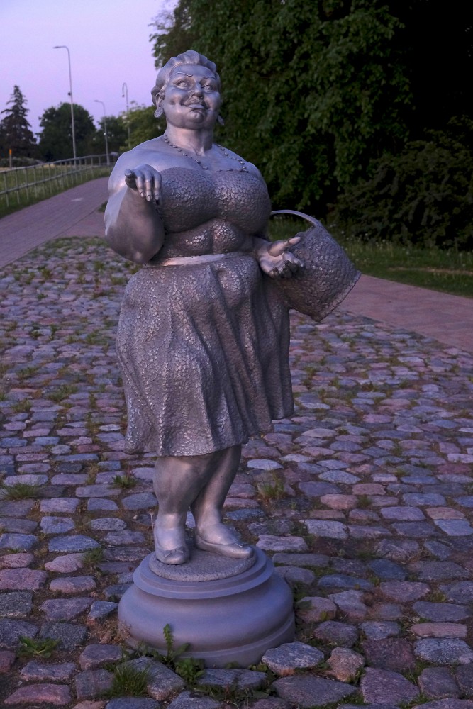 Sculpture "Labklajiba" ("Prosperity"), Krustpils