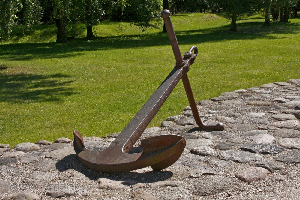Admiralty Anchor in Ventspils Seaside Park