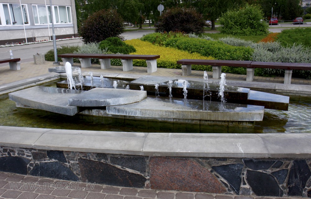 Strūklaka Aizkrauklē