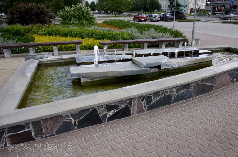 Strūklaka Aizkrauklē