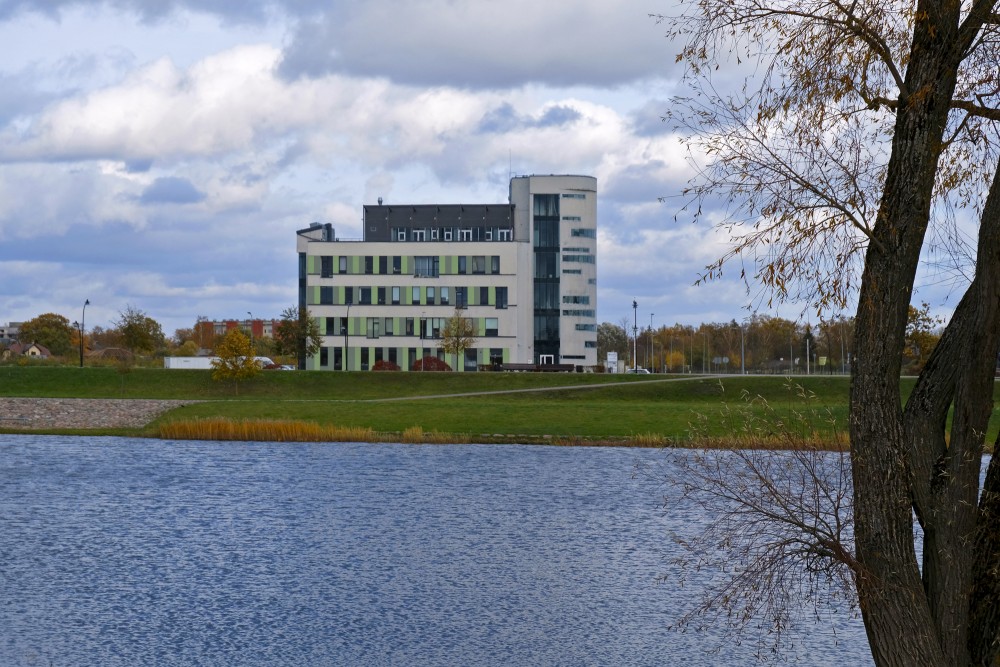 View from Pasta sala (Post Island) to Business Incubator