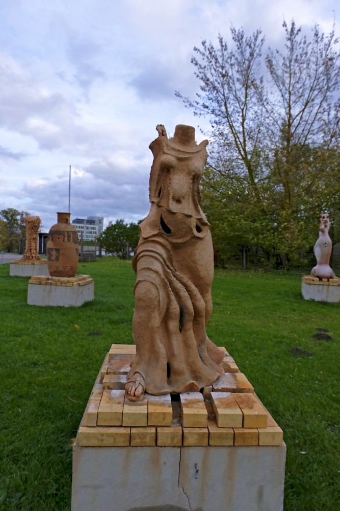 Large Format Fire Sculpture "Ideja" (Idea)