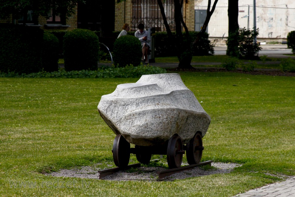Roland Mayer skulptūra "Straume" (Vācija) 