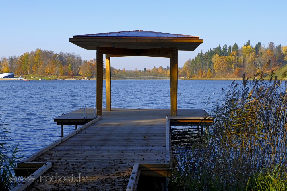 Dock in Lake Alūksne