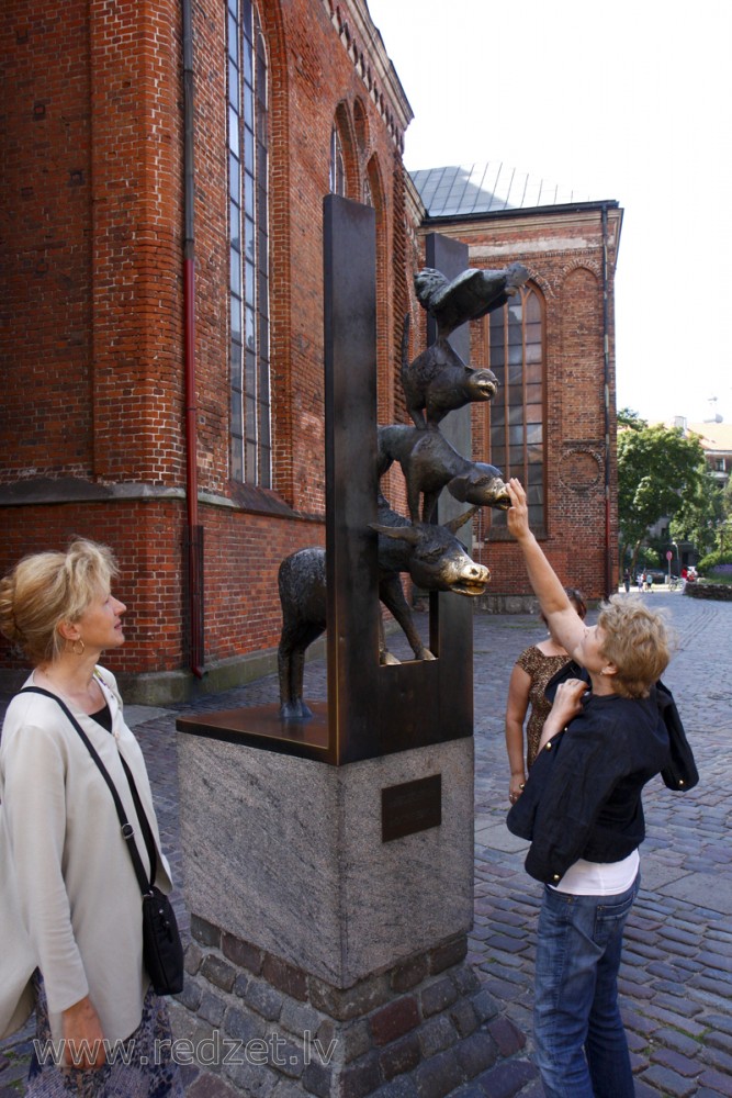 Town Musicians of Bremen in Riga