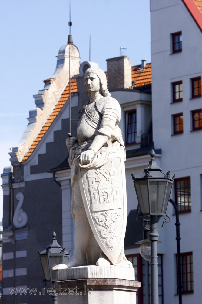 Rolands Statue, Riga, Latvia