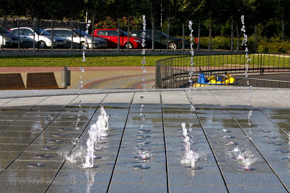 Fountain MATRIX In Ventspils