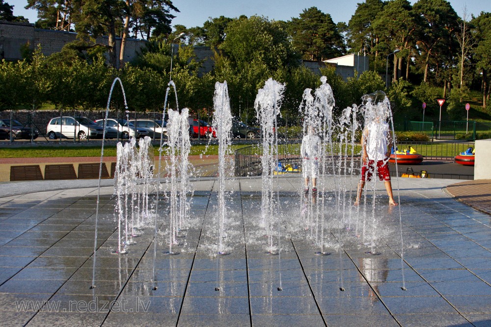 Fountain MATRIX In Ventspils