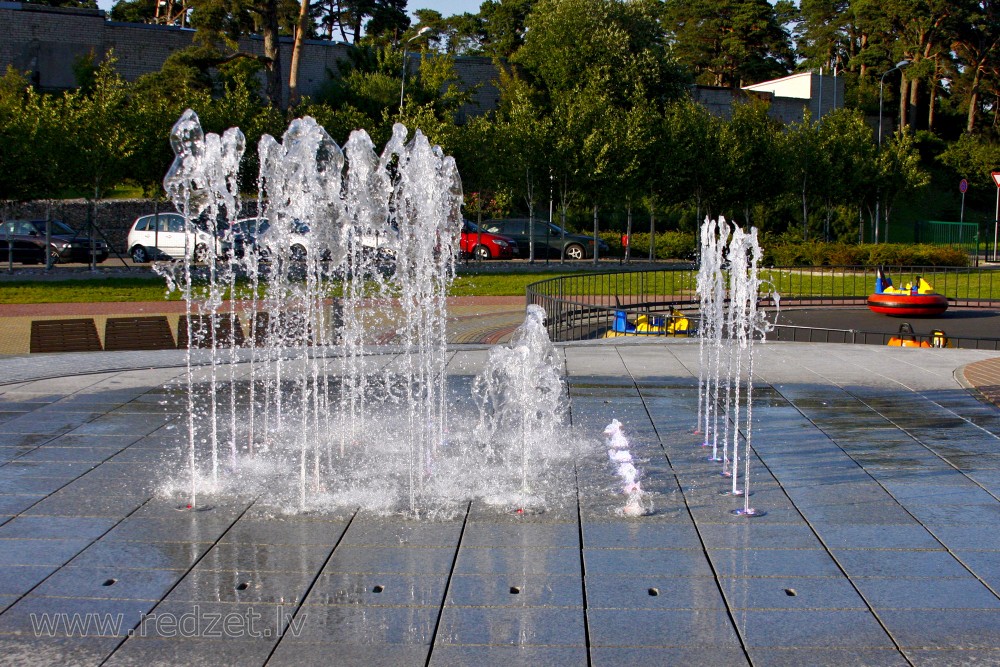 Fountain MATRIX In Ventspils