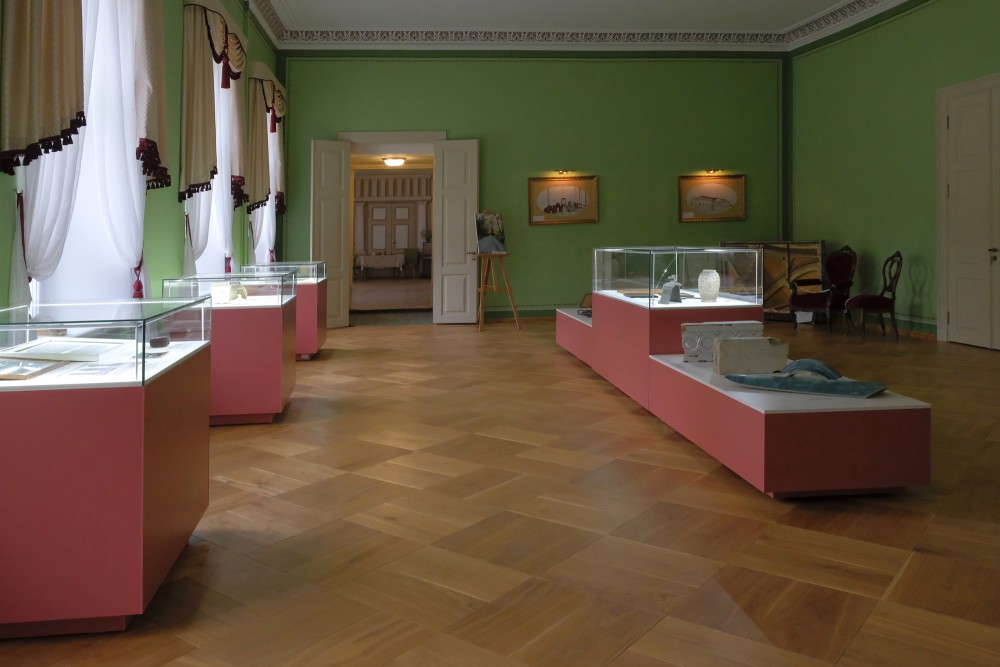 Kazdangas muzeja ekspozīcija