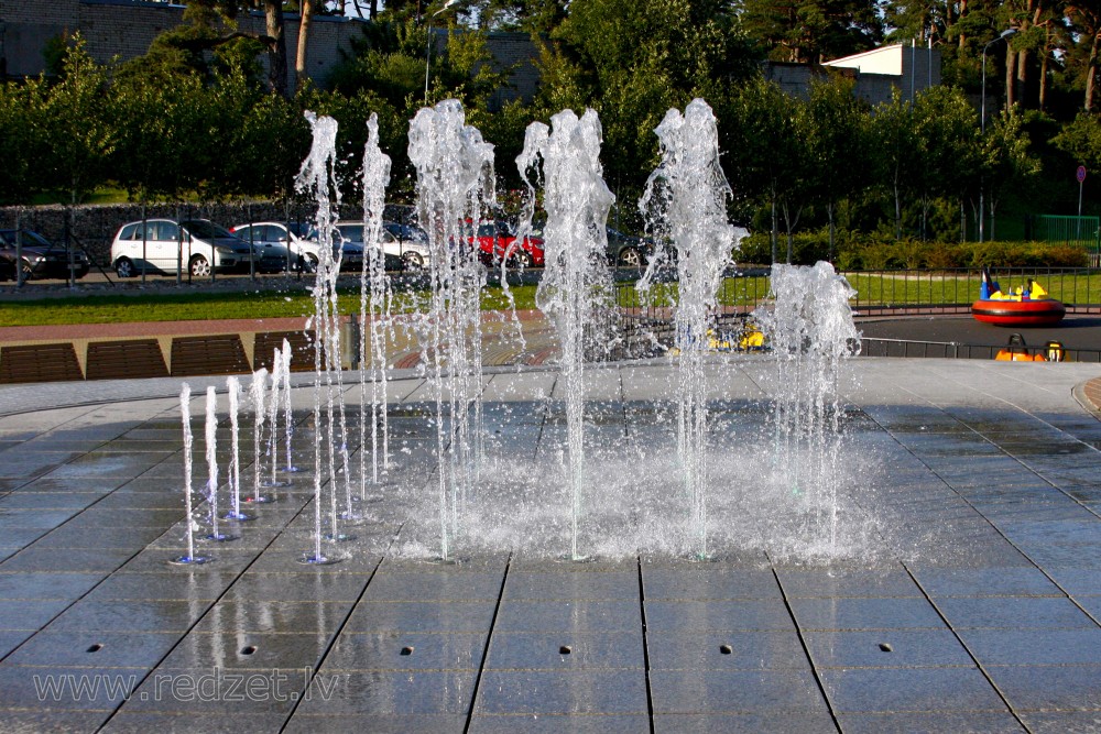 Fountain MATRIX In Ventspils