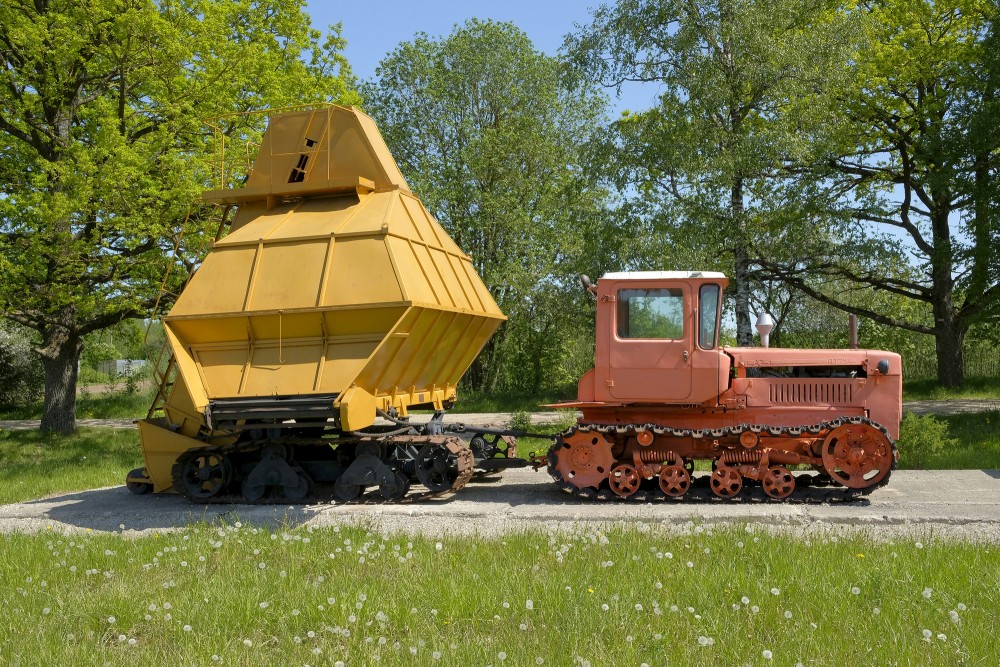 Track Tractor & Peat Harvester  (Saldus)