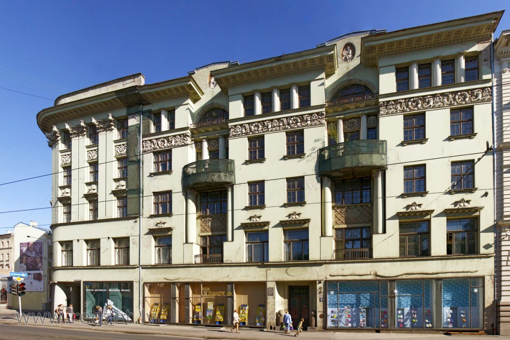 Latvijas Nacionālā bibliotēka (Kr. Barona iela 14)