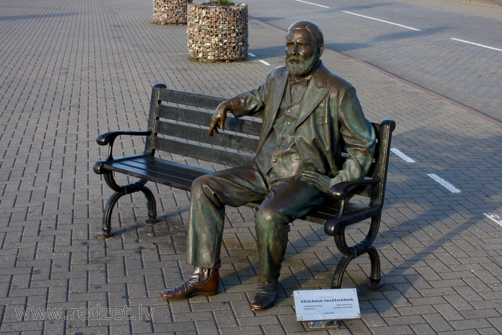 Monument to the Founder of the Latvian Seafaring Krišjānis Valdemārs
