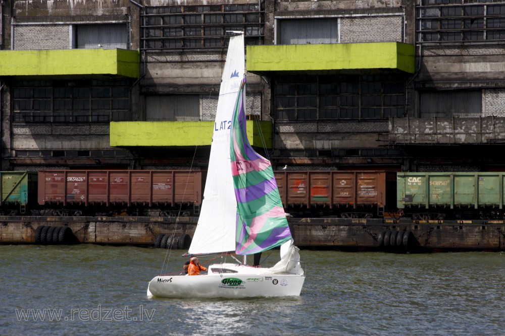 Yacht-race in Ventspils