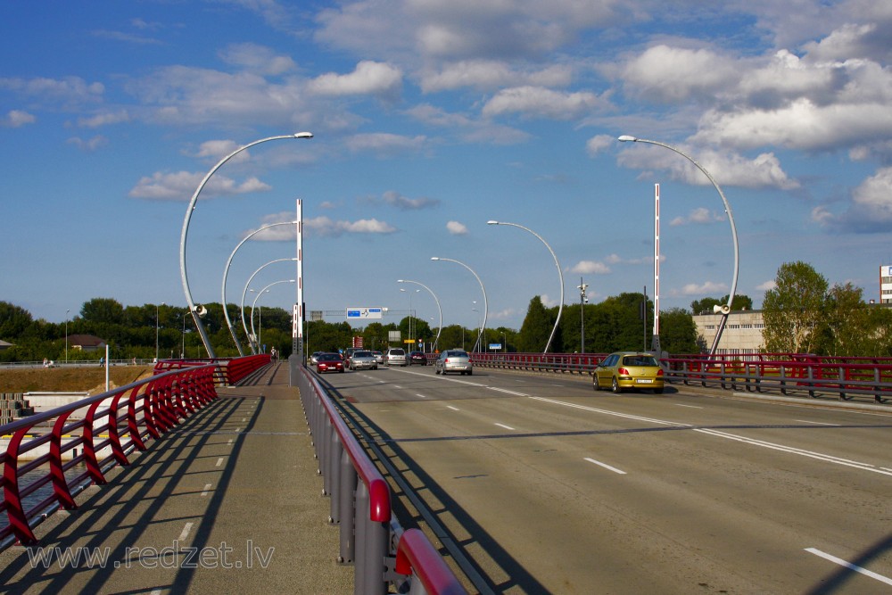 Ventspils Drawbridge over the River Venta