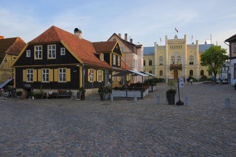 Kuldīgas vecpilsēta, rātslaukums Kuldīgas vecpilsēta, rātslaukums