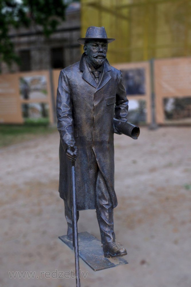 Monument to the architect Wilhelm Bockslaff