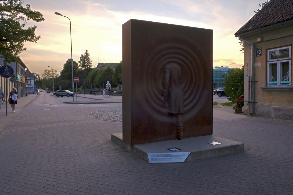 Environmental object "Teleports" in Kuldīga, Latvia