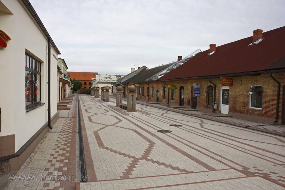 Mazā tirgus iela Krāslavā