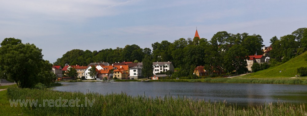 Panorama of Talsi, Latvia