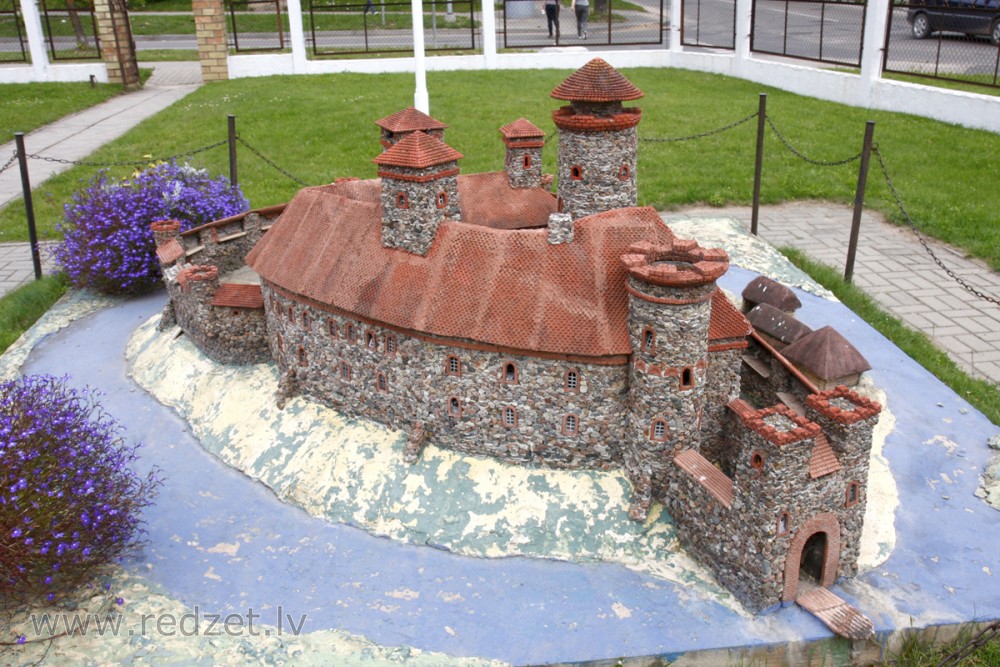Rezekne Castle model