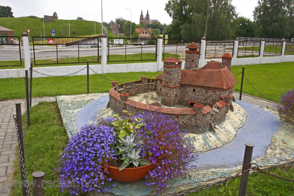 Rezekne Castle model