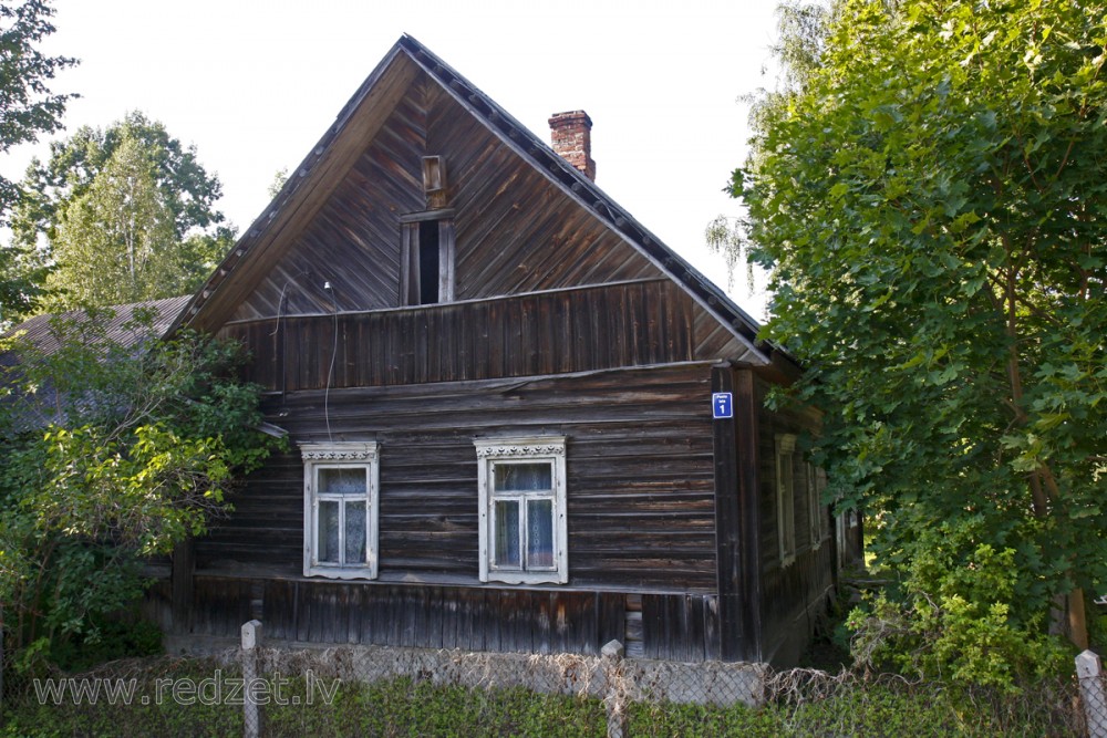 Koka māja Baltinavā