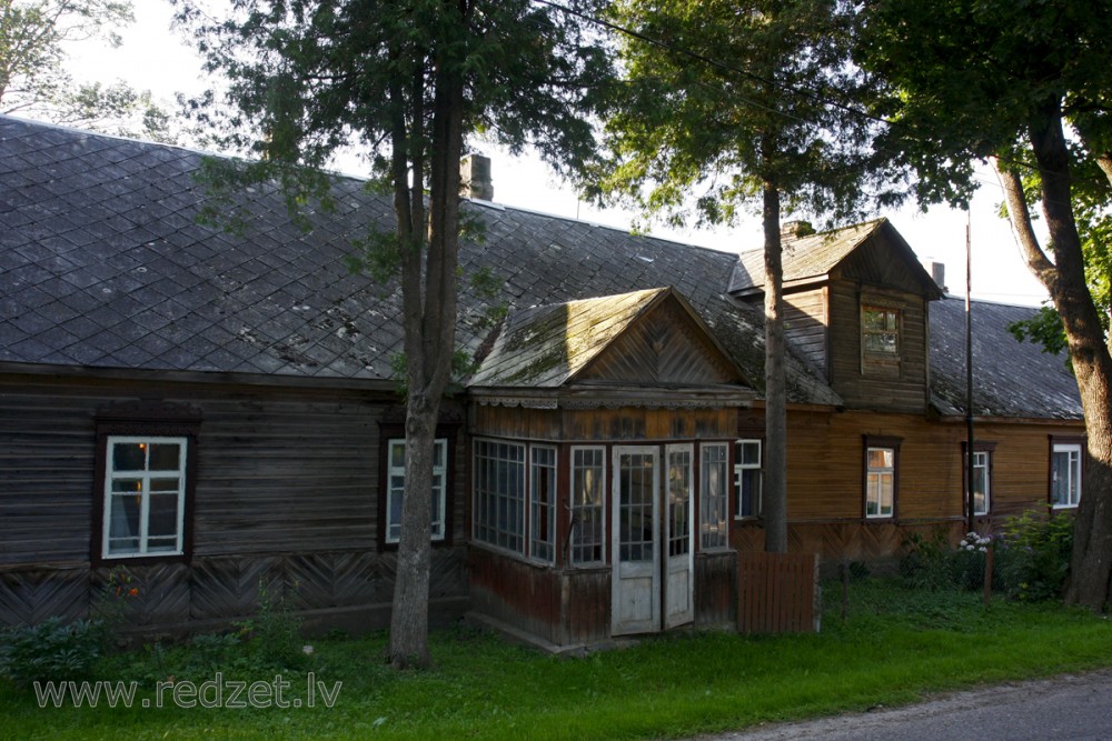 Koka māja Baltinavā