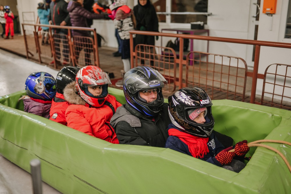 Ziemas vučko, Bobsleja un kamaniņu trase "Sigulda"