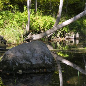 Vilce Ravine at Bridge to Baron Trail Vilce Ravine at Bridge to Baron Trail