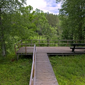 Vilce Castle Mound Viewing Platform Vilce Castle Mound Viewing Platform
