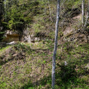 Vilce Sandstone Outcrop near Zaķi meadow Vilce Sandstone Outcrop near Zaķi meadow